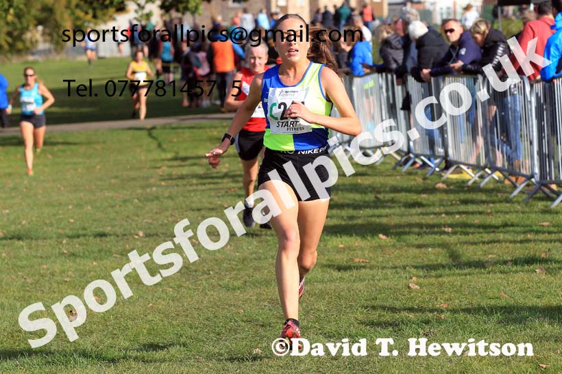 Senior womens 2022 Northern Cross Country Relays, Graves Park, Sheffield. Photo: David T. Hewitson/Sports for All Pics